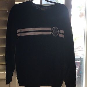 PINK VS BLACK SWEATSHIRT